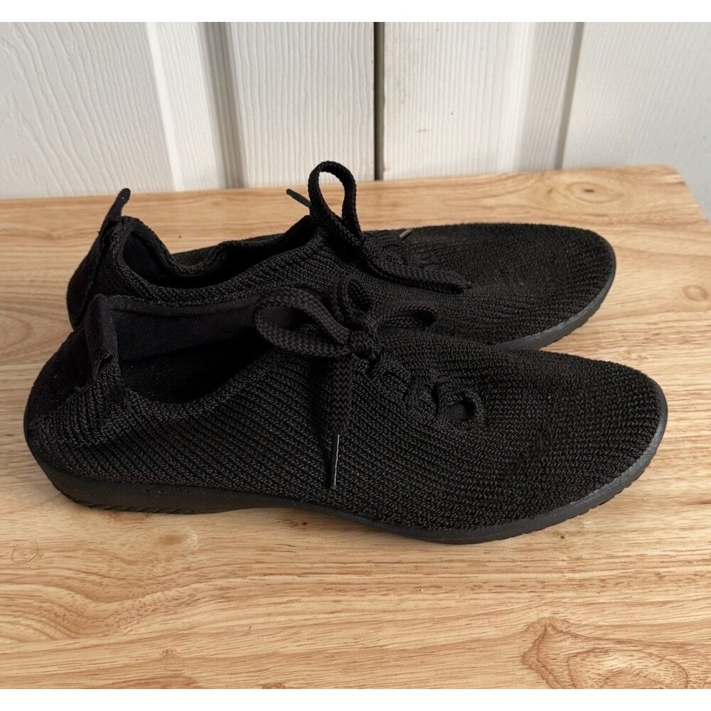 Arcopedico Womens Size 41 Lace-Up LS Shocks Black